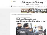 Bild zum Artikel: Welle von Abschiebungen gewaltbereiter Islamisten steht bevor