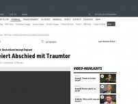 Bild zum Artikel: In den Winkel! Poldolski feiert Abschied mit Traumtor