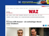 Bild zum Artikel: Nostalgie: Stevens trifft Assauer - ein wehmütiger Abend unter Schalkern