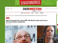 Bild zum Artikel: Versprechen bei „Anne Will“ gebrochen: Wie Martin Schulz eine Essener Kassiererin bitter enttäuschte
