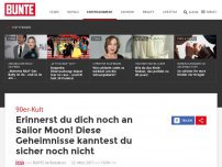 Bild zum Artikel: 90er-Kult: Erinnerst du dich noch an Sailor Moon! Diese Geheimnisse kanntest du sicher noch nicht