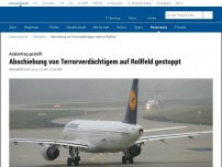 Bild zum Artikel: Abschiebung von Terrorverdächtigem endet auf Rollfeld