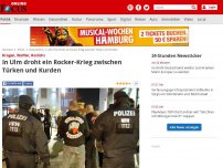 Bild zum Artikel: Drogen, Waffen, Rotlicht - In Ulm droht ein Rocker-Krieg zwischen Türken und Kurden