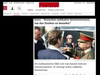 Bild zum Artikel: Herr Kurz, warum ist es ein 'Wahnsinn' der NGO, Menschenleben zu retten?