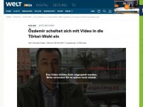 Bild zum Artikel: 'Bitte sagt Nein!': Özdemir schaltet sich mit Video in die Türkei-Wahl ein