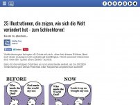 Bild zum Artikel: 25 Illustrationen, die zeigen, wie sich die Welt verändert hat - zum Schlechteren!