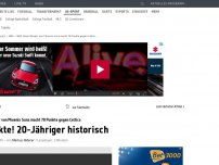 Bild zum Artikel: 70 Punkte! Booker schreibt NBA-Geschichte