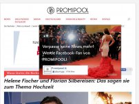 Bild zum Artikel: Helene Fischer und Florian Silbereisen: Das sagen sie zum Thema Hochzeit