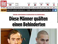 Bild zum Artikel: Folterprozess - Diese Männer quälten einen Behinderten