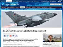 Bild zum Artikel: Syrien: Bundeswehr in verheerenden Luftschlag involviert