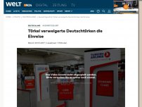 Bild zum Artikel: Auswärtiges Amt: Türkei verweigerte Deutschtürken die Einreise