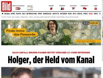 Bild zum Artikel: Fahrer rettet Mädchen - Holger, der Held vom Kanal