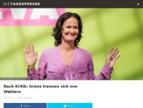 Bild zum Artikel: Nach Kritik: Grüne trennen sich von Wählern