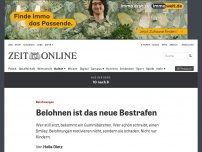 Bild zum Artikel: Belohnungen: Belohnen ist das neue Bestrafen