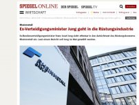 Bild zum Artikel: Rheinmetall: Ex-Verteidigungsminister Jung geht in die Rüstungsindustrie