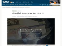 Bild zum Artikel: O!Rasche: Alkoholfreie Detox-Partys? Jetzt reicht es!