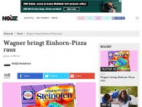 Bild zum Artikel: Wagner bringt Einhorn-Pizza raus