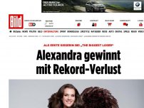 Bild zum Artikel: „The Biggest Loser“ - Alexandra gewinnt mit Rekord-Verlust