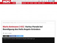 Bild zum Artikel: Mario Amtmann (†65) : Harley-Parade bei Beerdigung des Hells Angels-Gründers