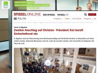 Bild zum Artikel: Terror in Ägypten: Zweiter Anschlag auf Christen - Präsident Sisi ruft Sicherheitsrat ein