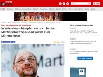 Bild zum Artikel: Trotz Bürgerbegehren durchgedrückt - In Würselen schimpfen sie noch heute: Martin Schulz‘ Spaßbad wurde zum Millionengrab