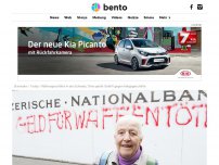 Bild zum Artikel: Louise, 86, wurde gerade verhaftet, weil sie ein Graffiti gesprüht hat