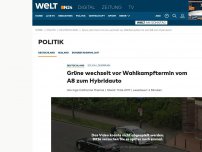 Bild zum Artikel: Sylvia Löhrmann: Grüne wechselt vor Wahlkampftermin vom A8 zum Hybridauto