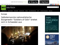 Bild zum Artikel: Selbsternannte nationalistische Bürgerwehr 'Soldiers of Odin' breitet sich in Schweden aus