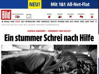 Bild zum Artikel: Afrika hungert - Ein stummer Schrei nach Hilfe