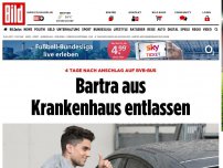 Bild zum Artikel: 4 Tage nach Anschlag - Bartra aus Krankenhaus entlassen