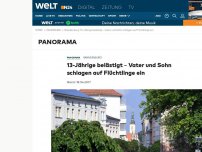 Bild zum Artikel: Brandenburg: 13-Jährige belästigt - Vater und Sohn schlagen auf Flüchtlinge ein