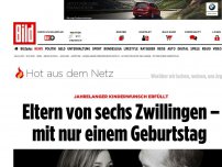 Bild zum Artikel: Was für ein Babywunder! - Eltern von sechs Zwillingen – mit nur einem Geburtstag