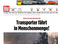 Bild zum Artikel: Verletzte bei Hexenfeuer - Transporter fährt in Menschenmenge!