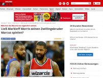 Bild zum Artikel: NBA-Serie Boston Celtics - Washington Wizards - Wurde Markieff Morris durch Zwillingsbruder Marcus ersetzt?