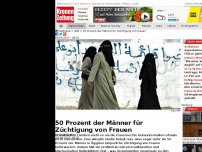 Bild zum Artikel: 50 Prozent der Männer für Züchtigung von Frauen