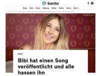 Bild zum Artikel: Bibi hat einen Song veröffentlicht und alle hassen ihn