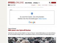 Bild zum Artikel: 'Game of Thrones': HBO plant vier Spin-Off-Serien