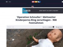 Bild zum Artikel: 'Operation Schnuller': Weltweiter Kinderporno-Ring zerschlagen - 900 Festnahmen
