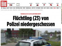 Bild zum Artikel: Randale in Asylunterkunft - Flüchtling (23) von Polizei niedergeschossen
