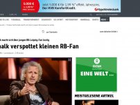 Bild zum Artikel: Gottschalk verspottet jungen Leipzig-Fan