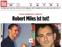 Bild zum Artikel: Star-DJ wurde nur 47 - Robert Miles ist tot!