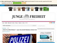 Bild zum Artikel: „Seine Frau laß ich ficken!“ – Syrer-Clan droht Polizisten mit dem Tod