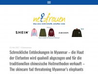 Bild zum Artikel: Schreckliche Entdeckungen in Myanmar – die Haut der Elefanten wird qualvoll abgezogen und für die traditionellen chinesische Heilmethoden verkauft – The skincare fad threatening Myanmar’s elephants