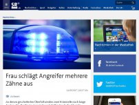 Bild zum Artikel: Frau schlägt Angreifer mehrere Zähne aus