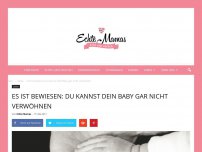 Bild zum Artikel: Es ist bewiesen: Du kannst dein Baby gar nicht verwöhnen