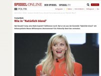 Bild zum Artikel: Trump-Rede: Wie in 'Natürlich blond'