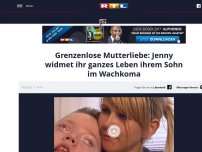 Bild zum Artikel: Grenzenlose Mutterliebe: Jenny widmet ihr ganzes Leben ihrem Sohn im Wachkoma