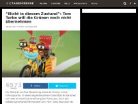 Bild zum Artikel: “Nicht in diesem Zustand”: Tom Turbo will die Grünen noch nicht übernehmen