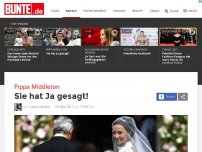 Bild zum Artikel: Pippa Middleton: Sie hat Ja gesagt!