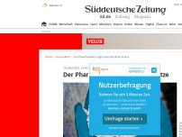 Bild zum Artikel: Der Pharmamarkt zeigt seine Fratze